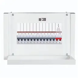 12 Way DB Single Door-Single Phase